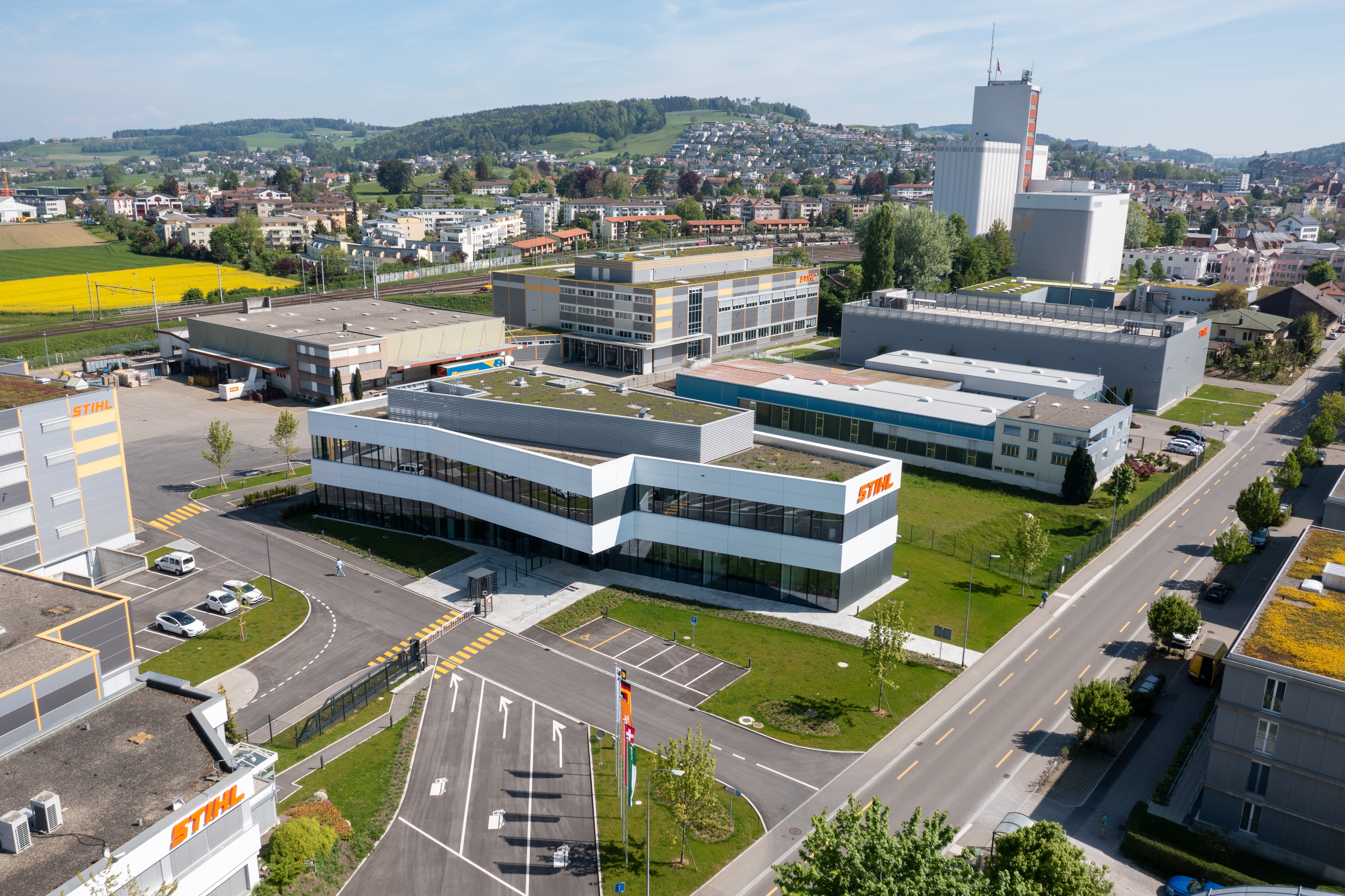 Empfanggebäude von STIHL Kettenwerk