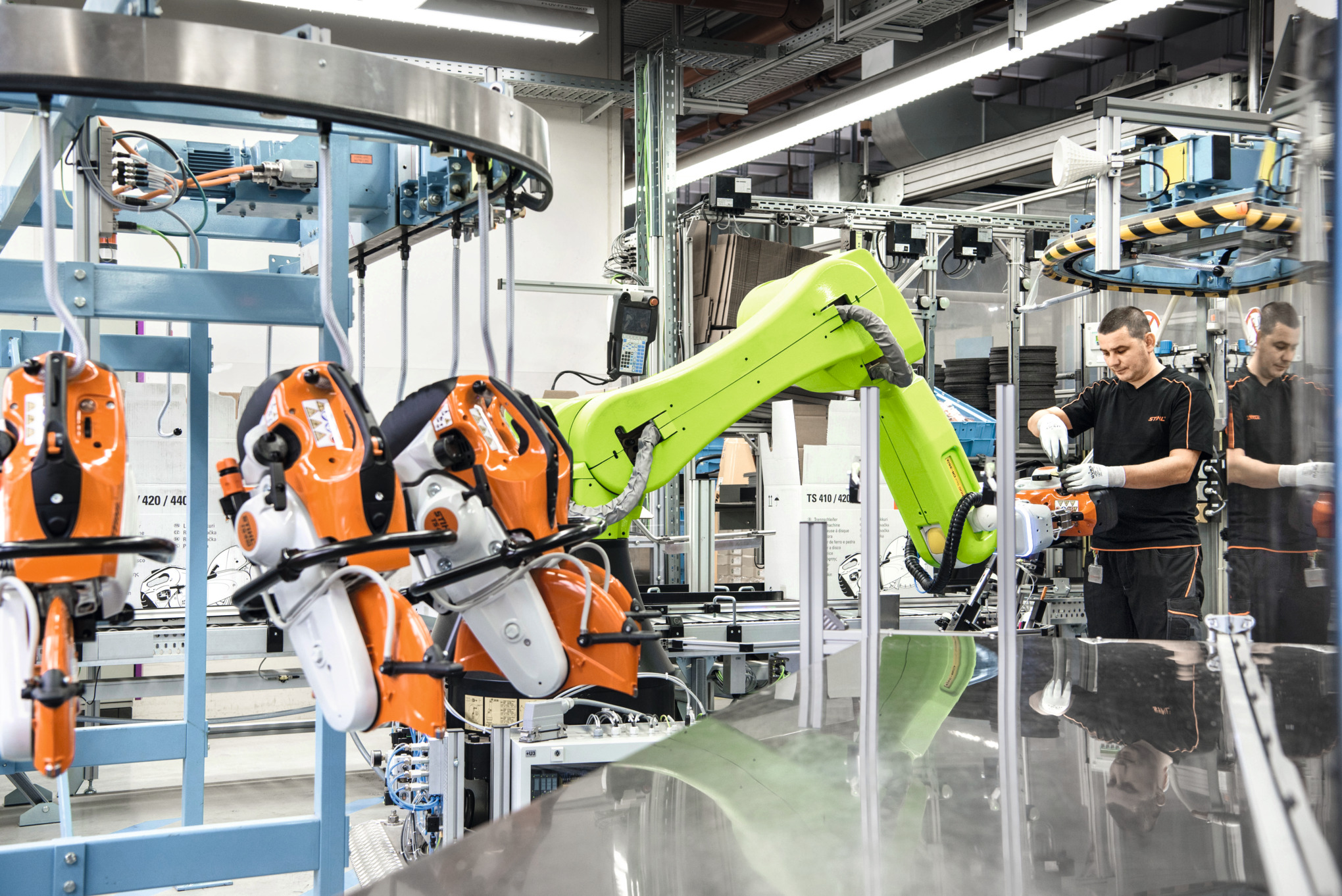 Internationale Produktion und Vertrieb